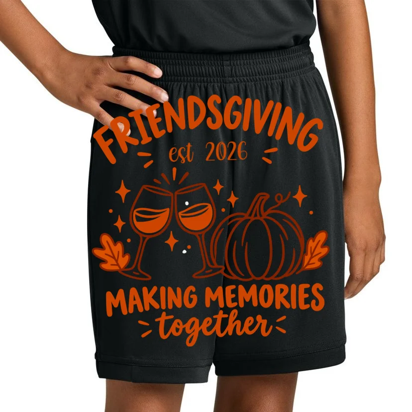Custom Friendsgiving Shirt - Personalized Friendsgiving Crew Kids Shorts - Front 1