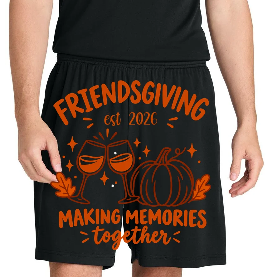 Custom Personalized Friendsgiving Men's Shorts - Front 1