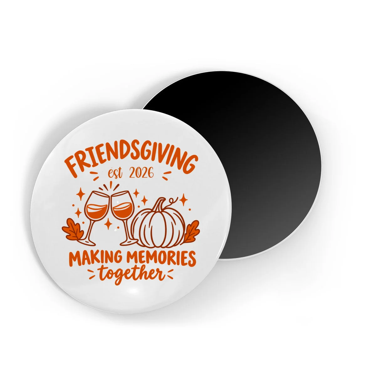 Custom Personalized Friendsgiving Magnet - Front