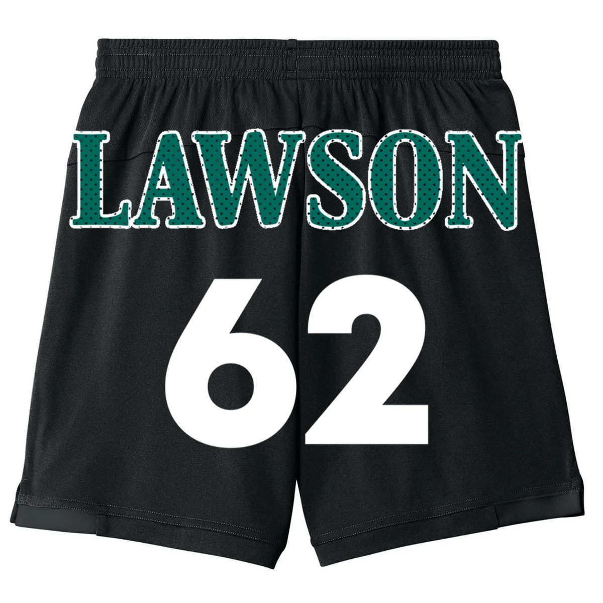 Football Jersey Name & Number – Personalized Player Name Custom Gift Kids Shorts - Back