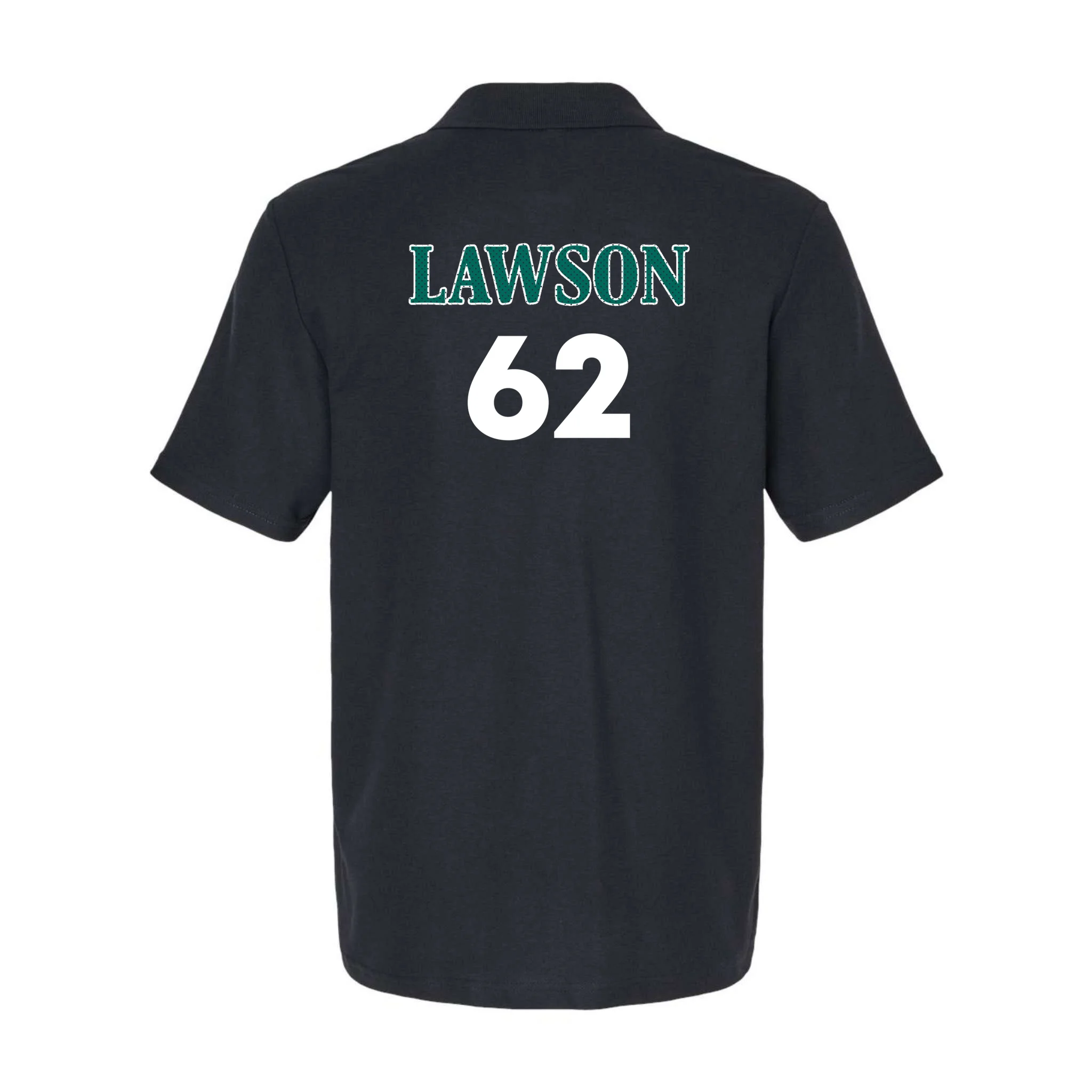 Football Jersey Name & Number – Personalized Player Name Custom Gift Men's Polo - Back