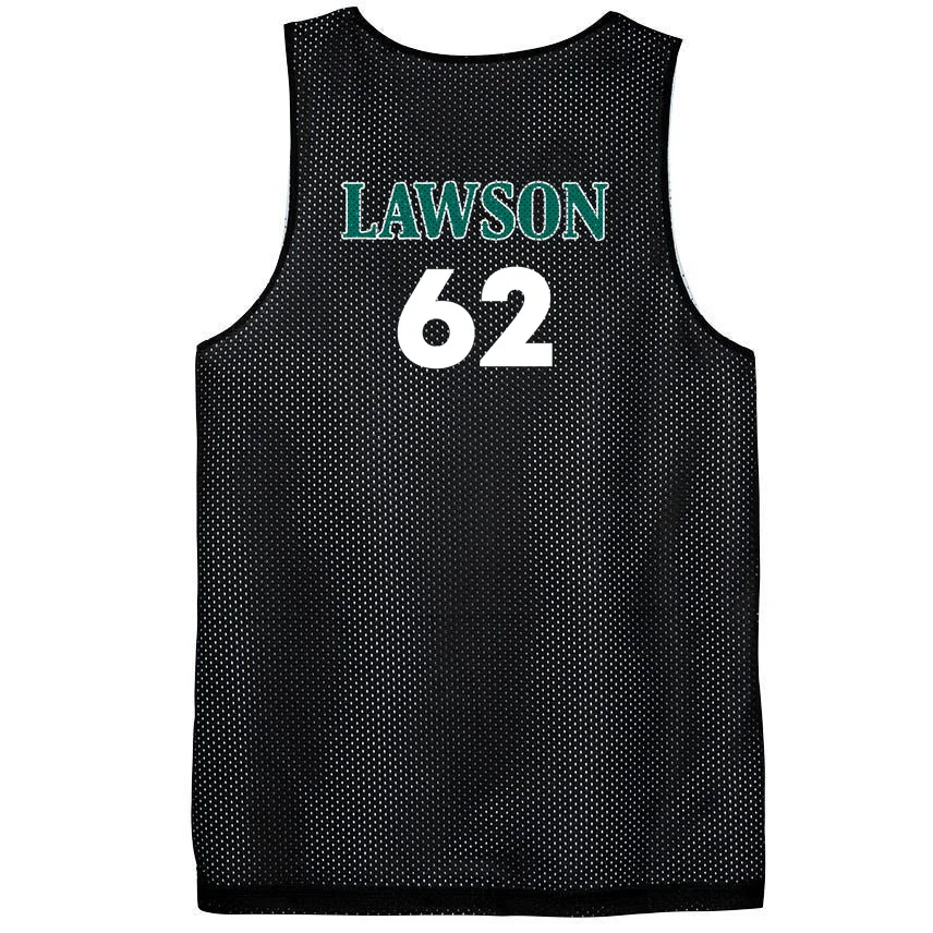 Football Jersey Name & Number – Personalized Player Name Custom Gift Men's Basketball Jersey - Back - Close-up