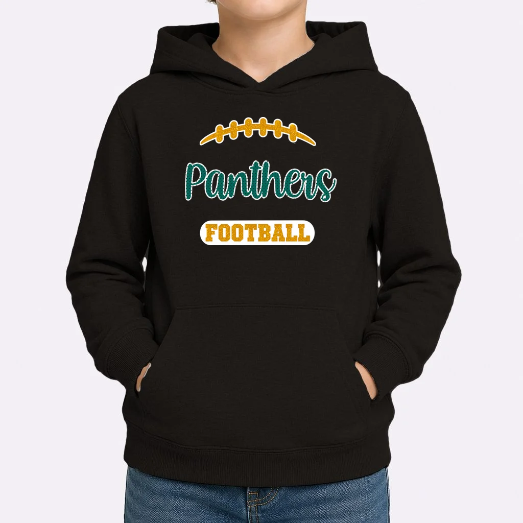 Football Jersey Name & Number – Personalized Player Name Custom Gift Kids Hoodie - Front 1