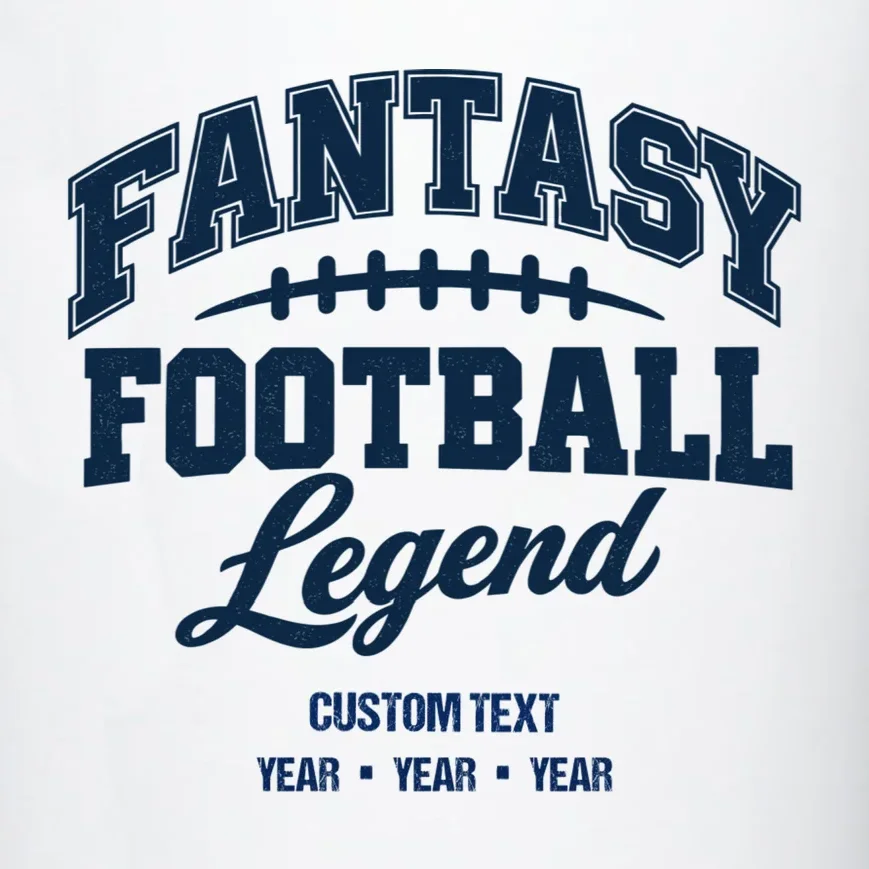 Fantasy Football Legend Personalized Text - Custom Gift 20oz Tumbler - Front - Close-up