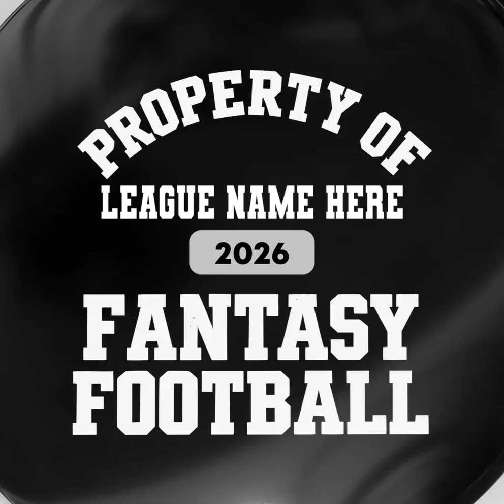 Custom Personalized Fantasy Football - Custom Team Name Fantasy Football - Football Fan Gift Magnet - Front - Close-up