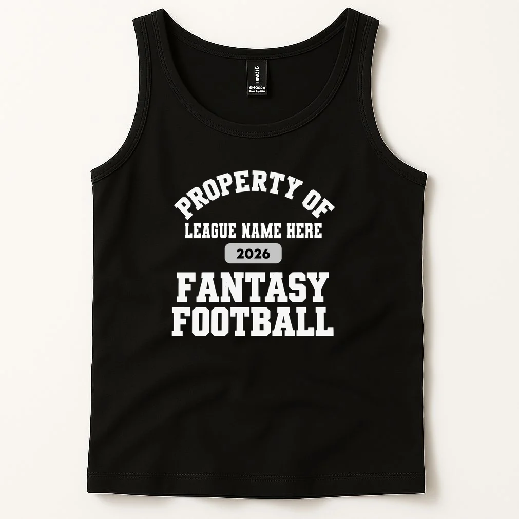 Custom Personalized Fantasy Football  - Custom Team Name Fantasy Football - Football Fan Gift Men's Tank Top - Front 1