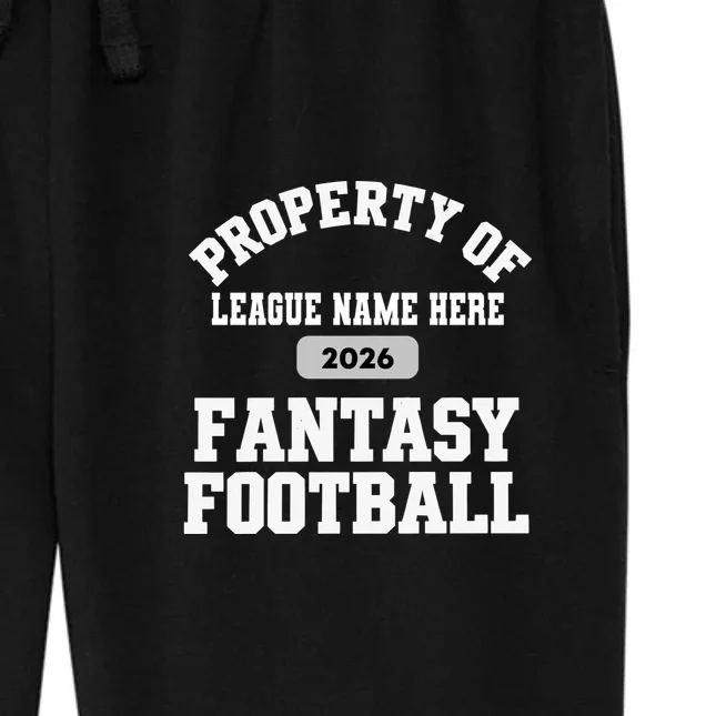 Custom Personalized Fantasy Football Shirt - Custom Team Name Fantasy Football T-Shirt - Football Fan Gift Women's Fleece Sweatpants - Front - Close-up
