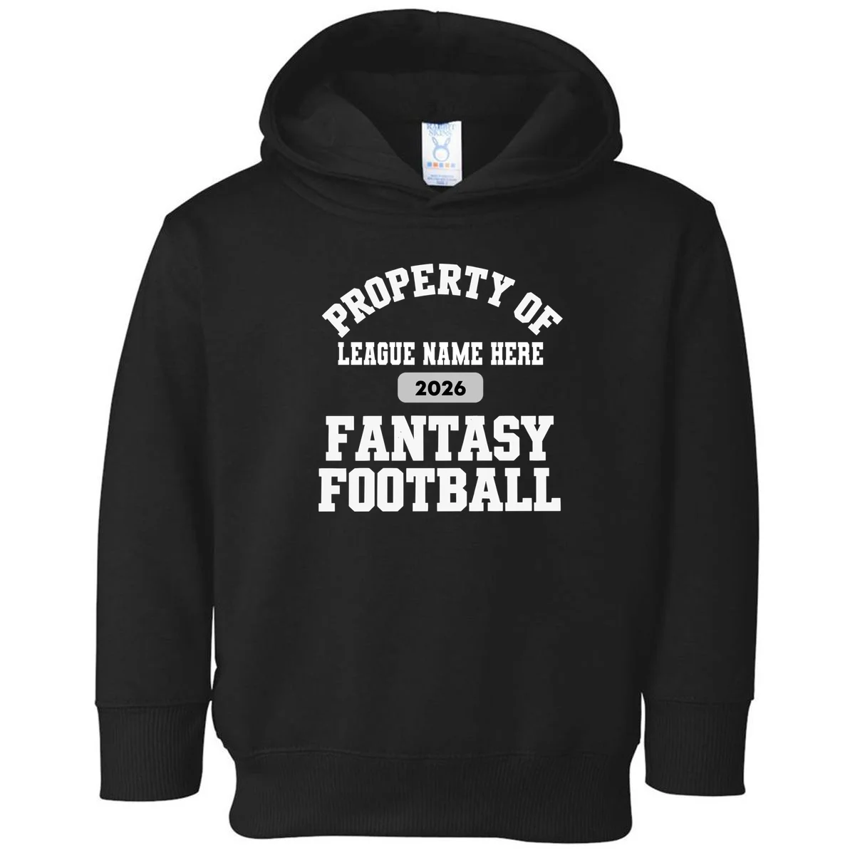 Custom Personalized Fantasy Football Shirt - Custom Team Name Fantasy Football T-Shirt - Football Fan Gift Toddler Hoodie - Front