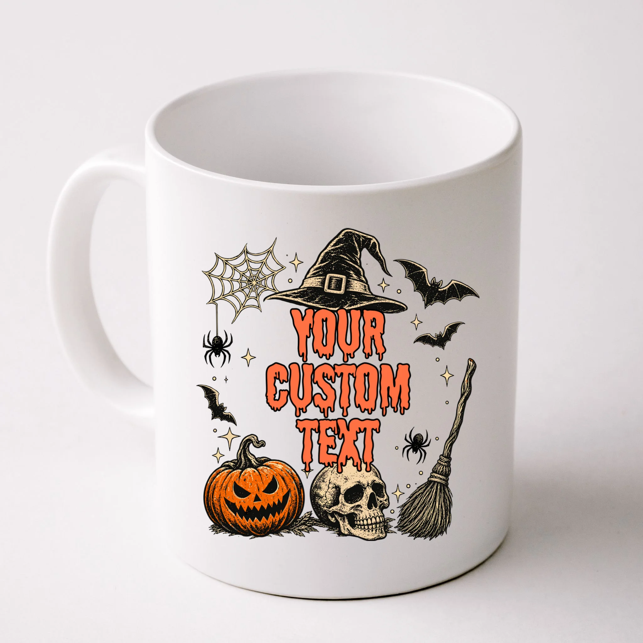 Custom Personalized Halloween Mug - Front