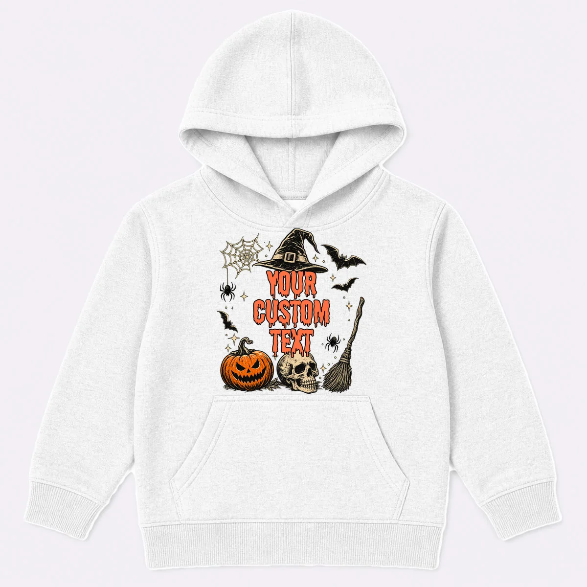 Custom Personalized Halloween Kids Hoodie - Front