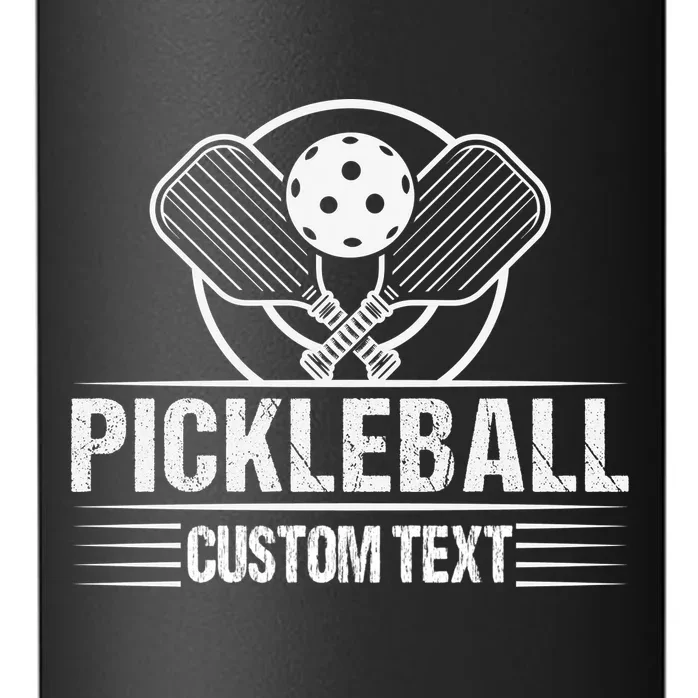 Custom Pickleball Legend Personalized 24oz Water Bottle - Front - Close-up