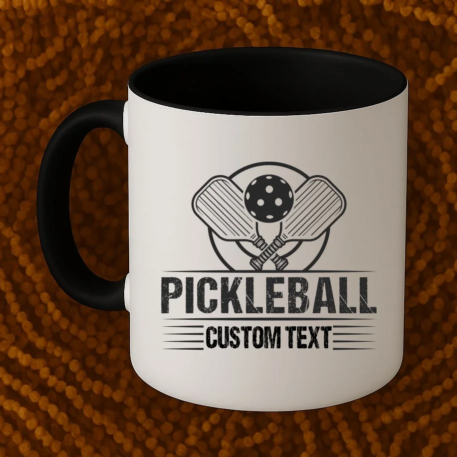 Custom Pickleball Legend Personalized Coffee Mug - Front 1