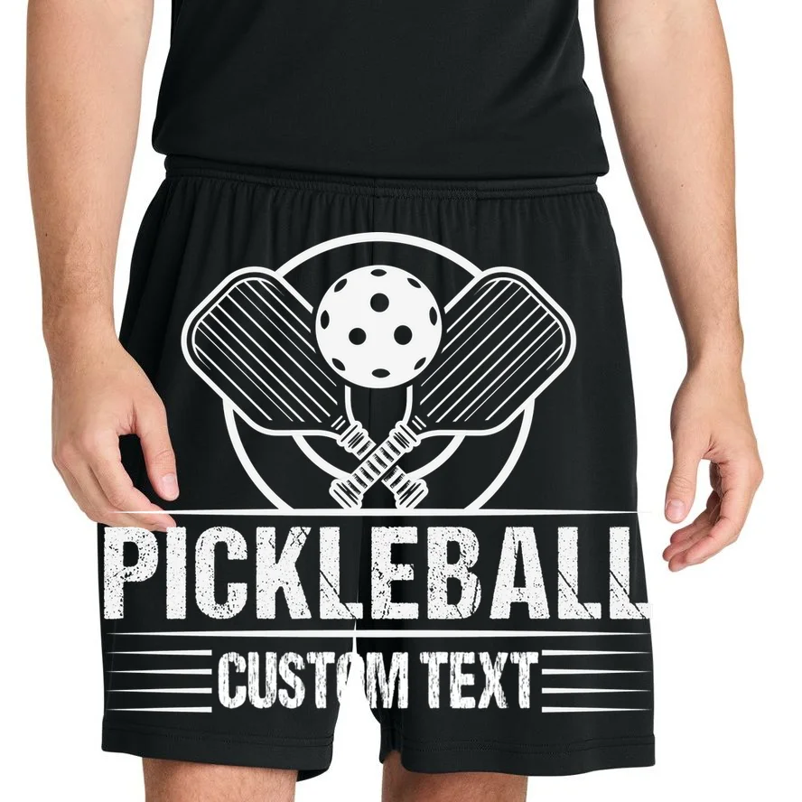 Custom Pickleball Legend Personalized Men's Shorts - Front 1