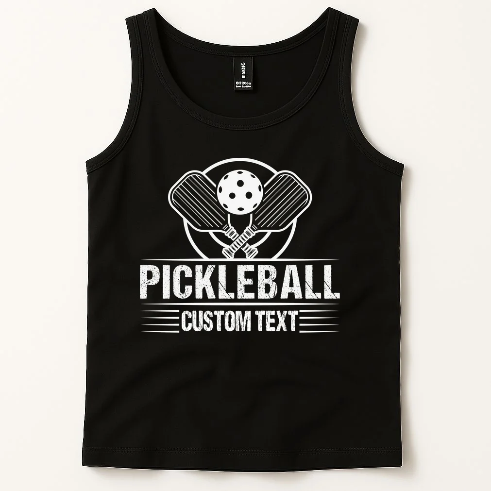 Custom Pickleball Legend Personalized Tank Top - Front 1