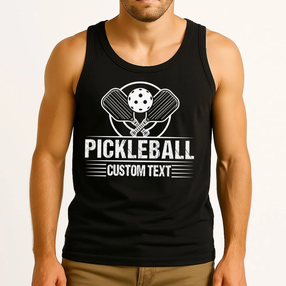Custom Pickleball Legend Personalized Tank Top - Front 2