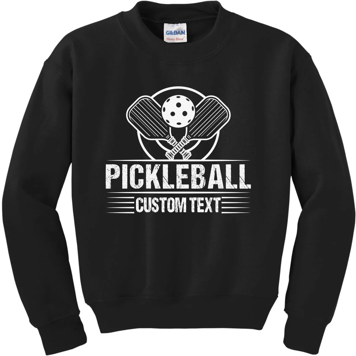 Custom Pickleball Legend Personalized Kids Sweatshirt - Front