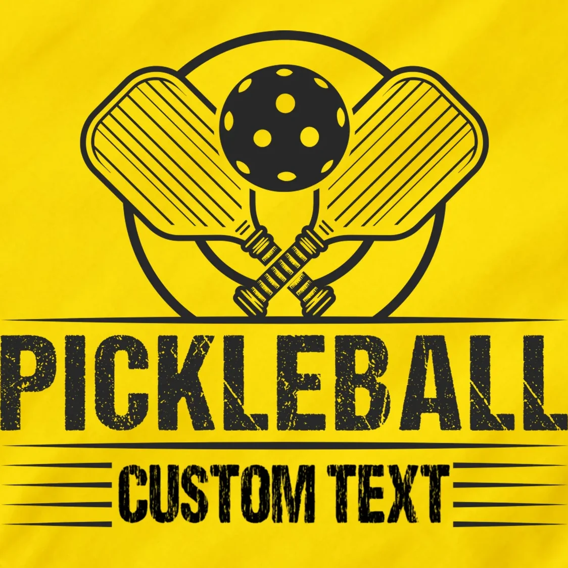 Custom Pickleball Legend Personalized Dog Bandana - Front - Close-up
