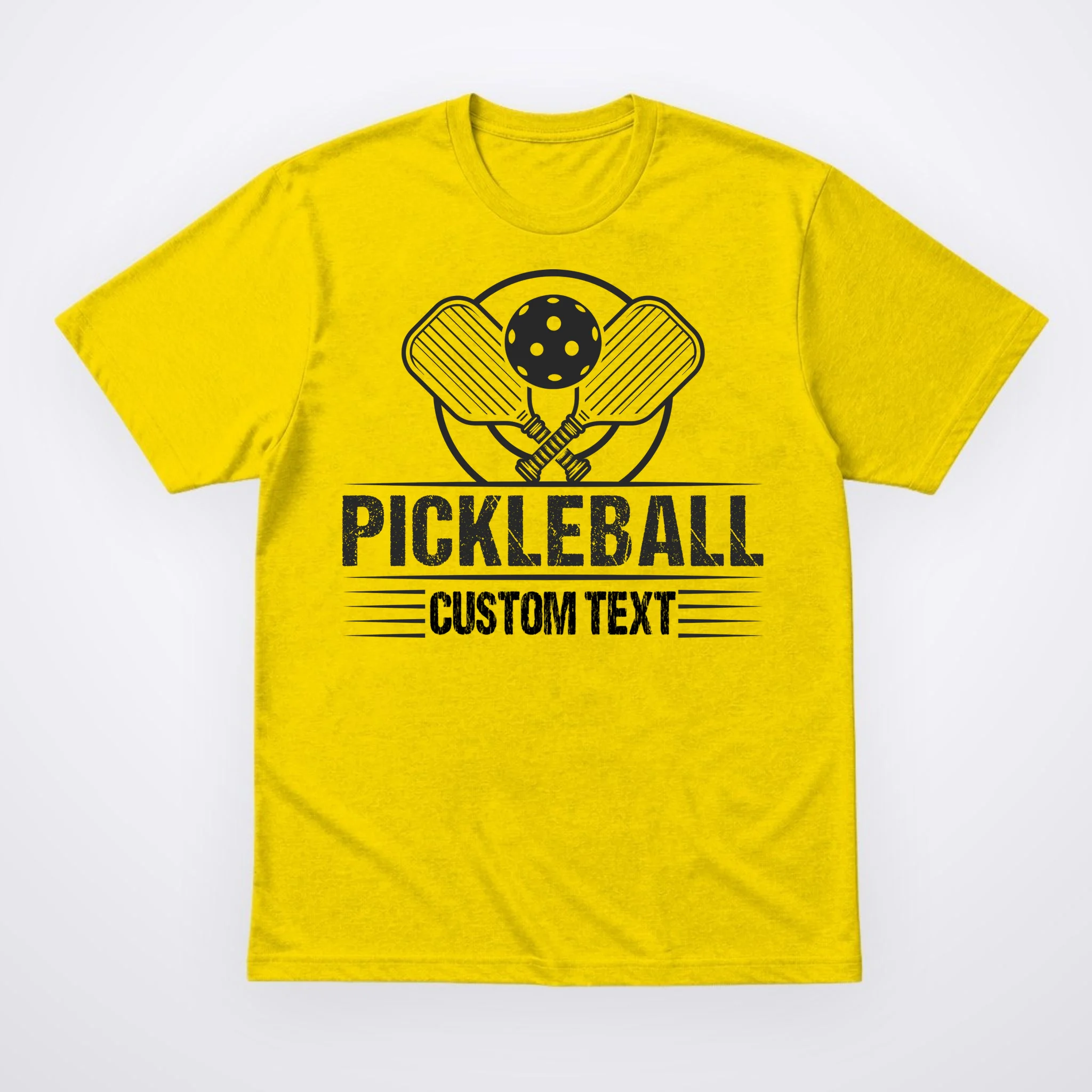 Custom Pickleball Legend Personalized Men's T-Shirt - Front