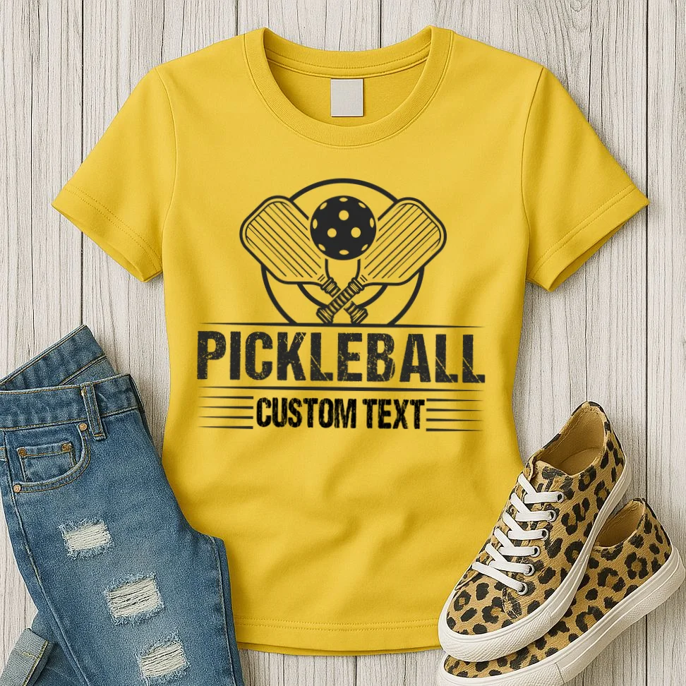 Custom Pickleball Legend Personalized Women's T-Shirt - Front 2