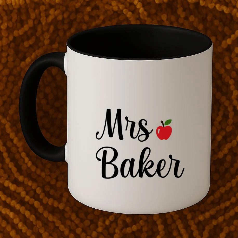 Custom Personalized Name Shirt Mug - Front 1