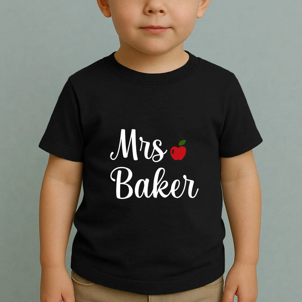 Custom Personalized Name Shirt Toddler T-Shirt - Front 1