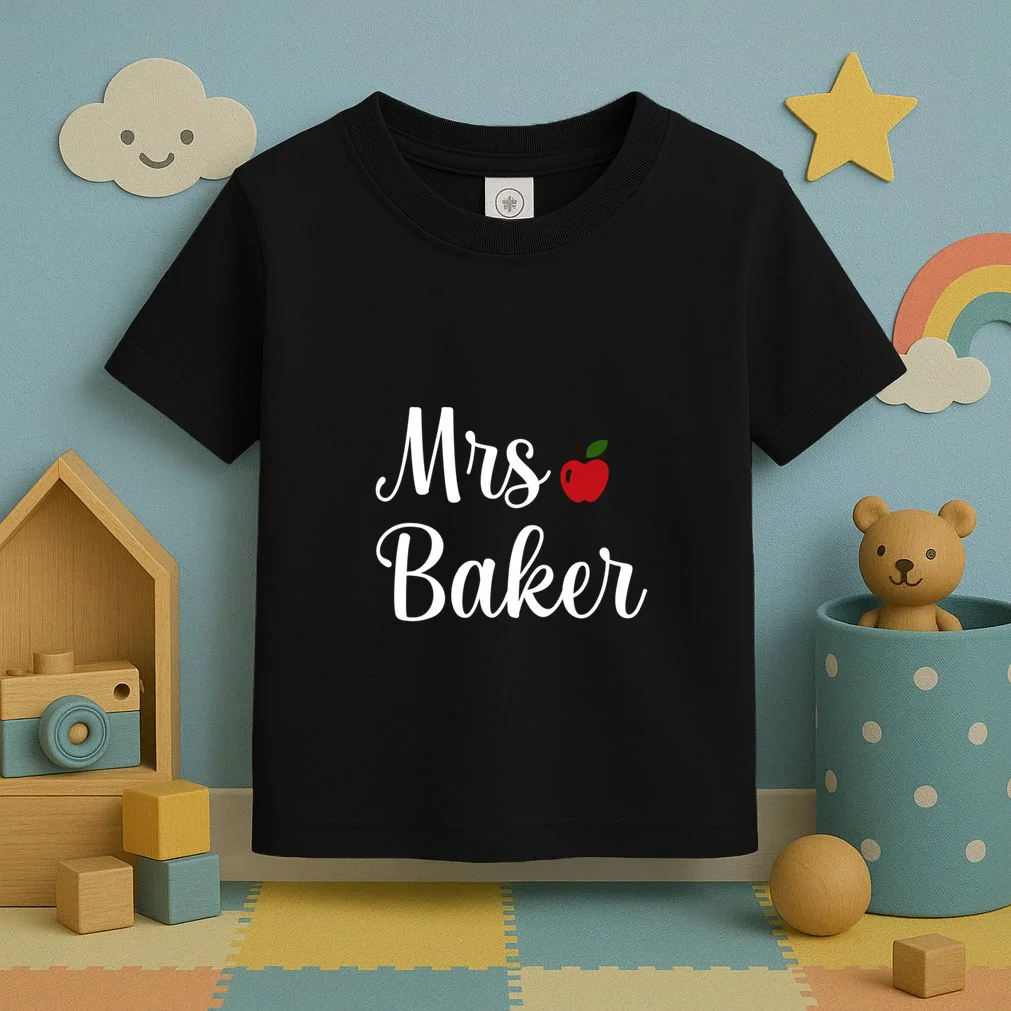 Custom Personalized Name Shirt Toddler T-Shirt - Front 2