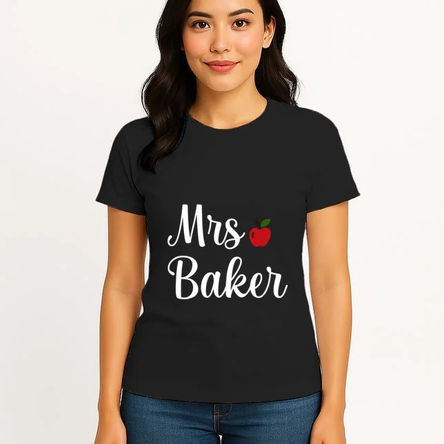 Custom Personalized Name Shirt Women's T-Shirt - Front 3