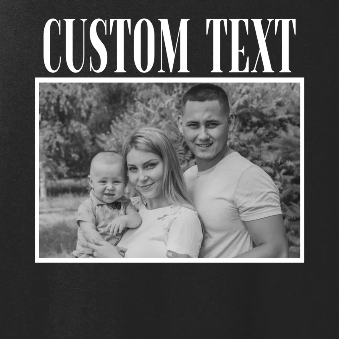 Custom Photo Personalized Portrait Women's Tank Top - Front - Close-up
