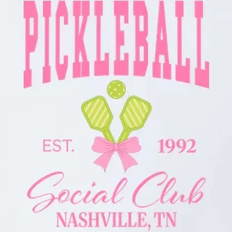 Custom Pickleball Social Club Personalized Men's Polo - Front - Close-up