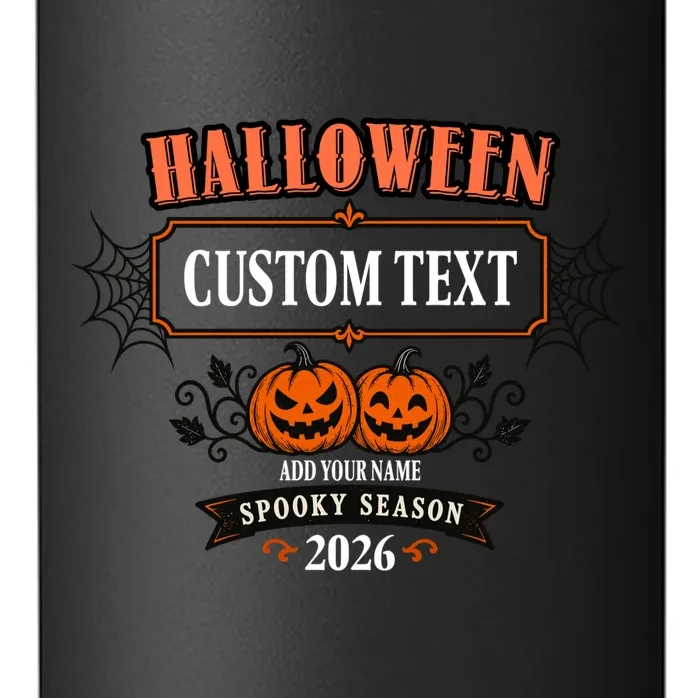 Personalized Custom Halloween - Spooky Halloween 24oz Water Bottle - Front - Close-up