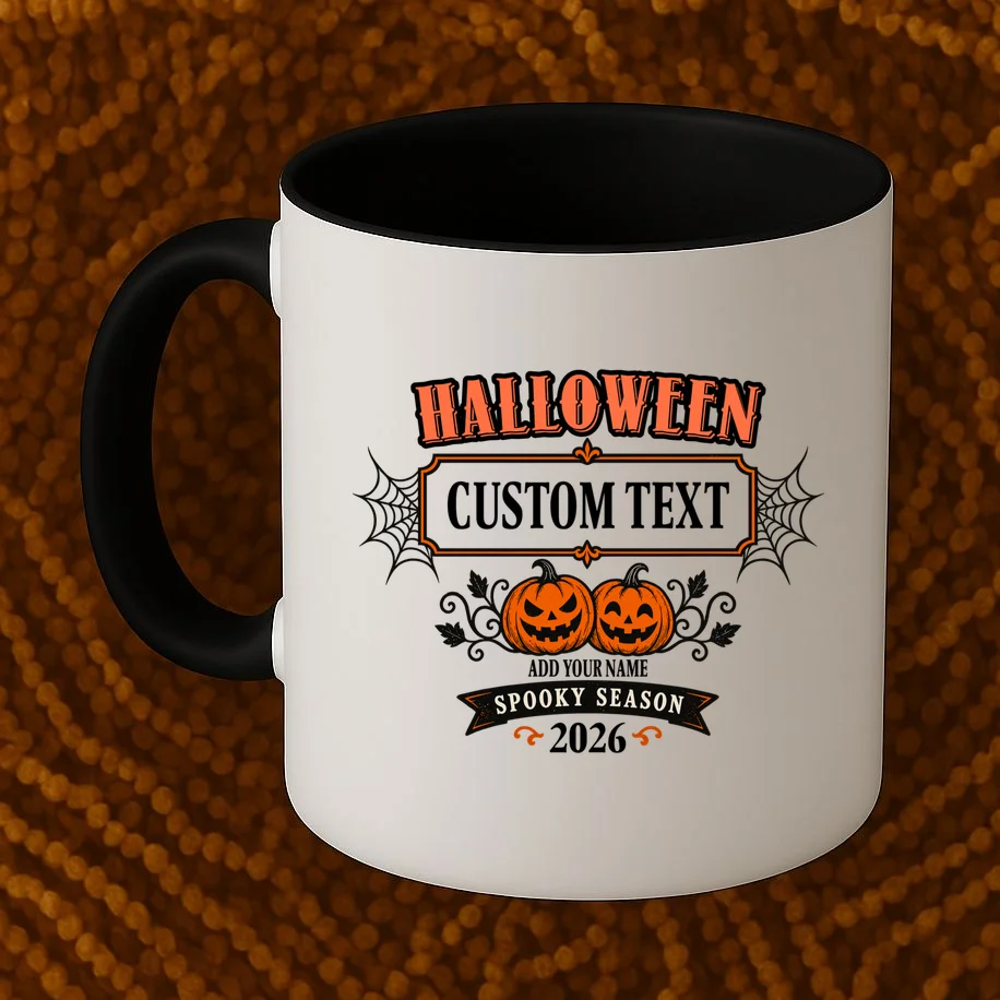 Personalized Custom Halloween - Spooky Halloween Mug - Front 1
