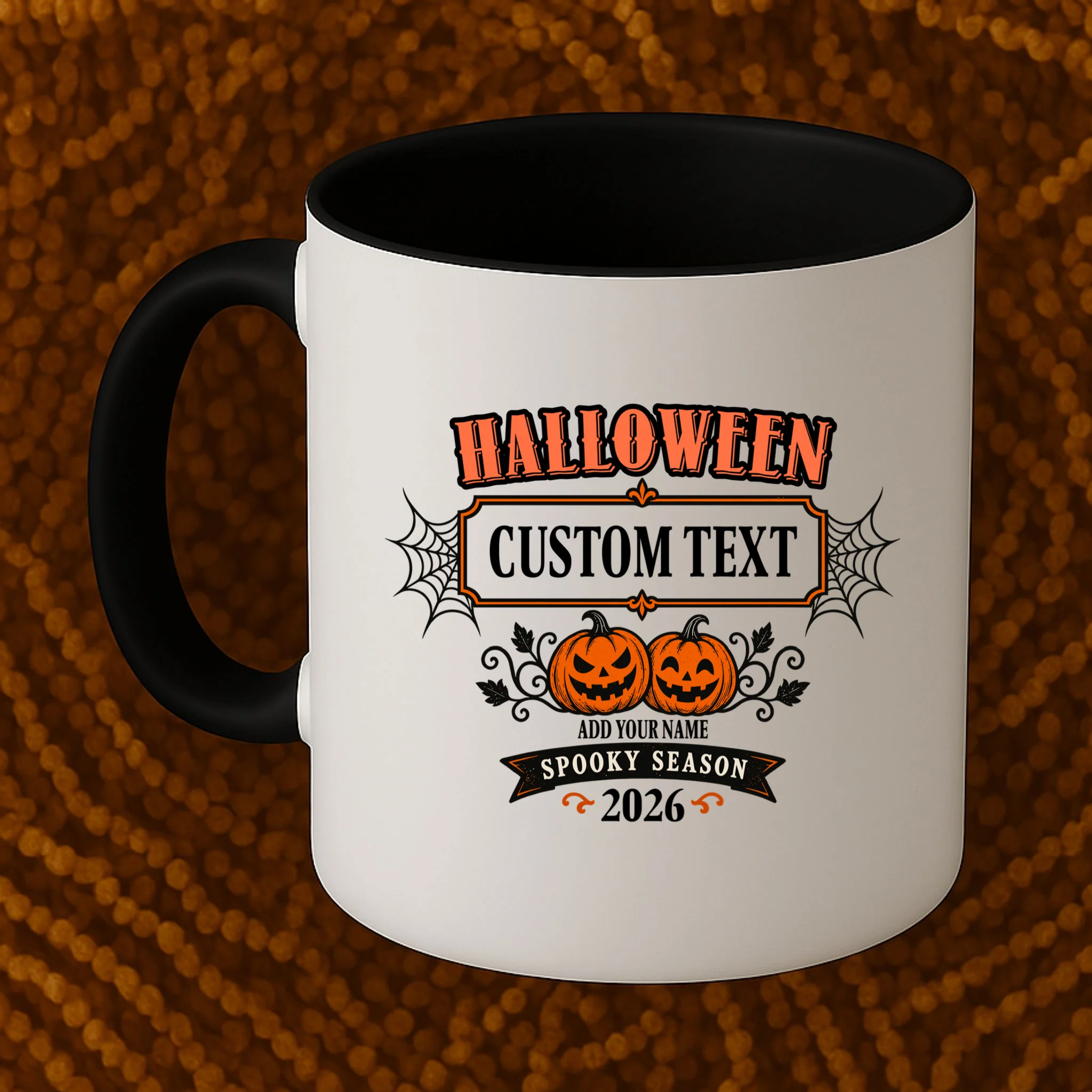 Personalized Custom Halloween - Spooky Halloween Mug - Front 1