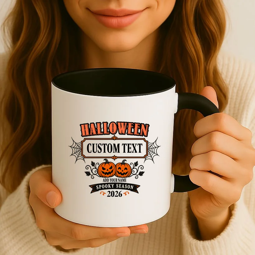 Personalized Custom Halloween - Spooky Halloween Mug - Front 2