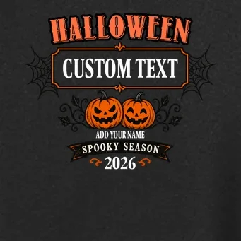 Personalized Custom Halloween - Spooky Halloween Women's Soft Jacket - Front - Close-up