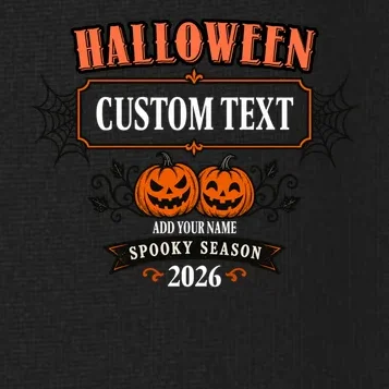 Personalized Custom Halloween - Spooky Halloween Women's Polo - Front - Close-up