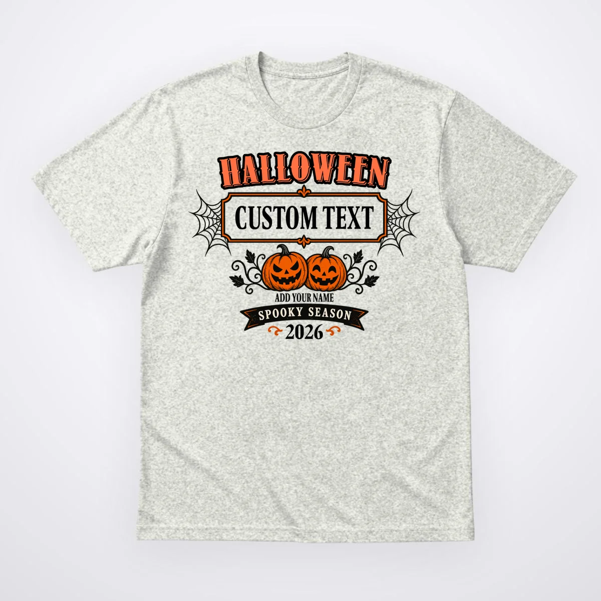 Personalized Custom Halloween - Spooky Halloween Men's T-Shirt - Front