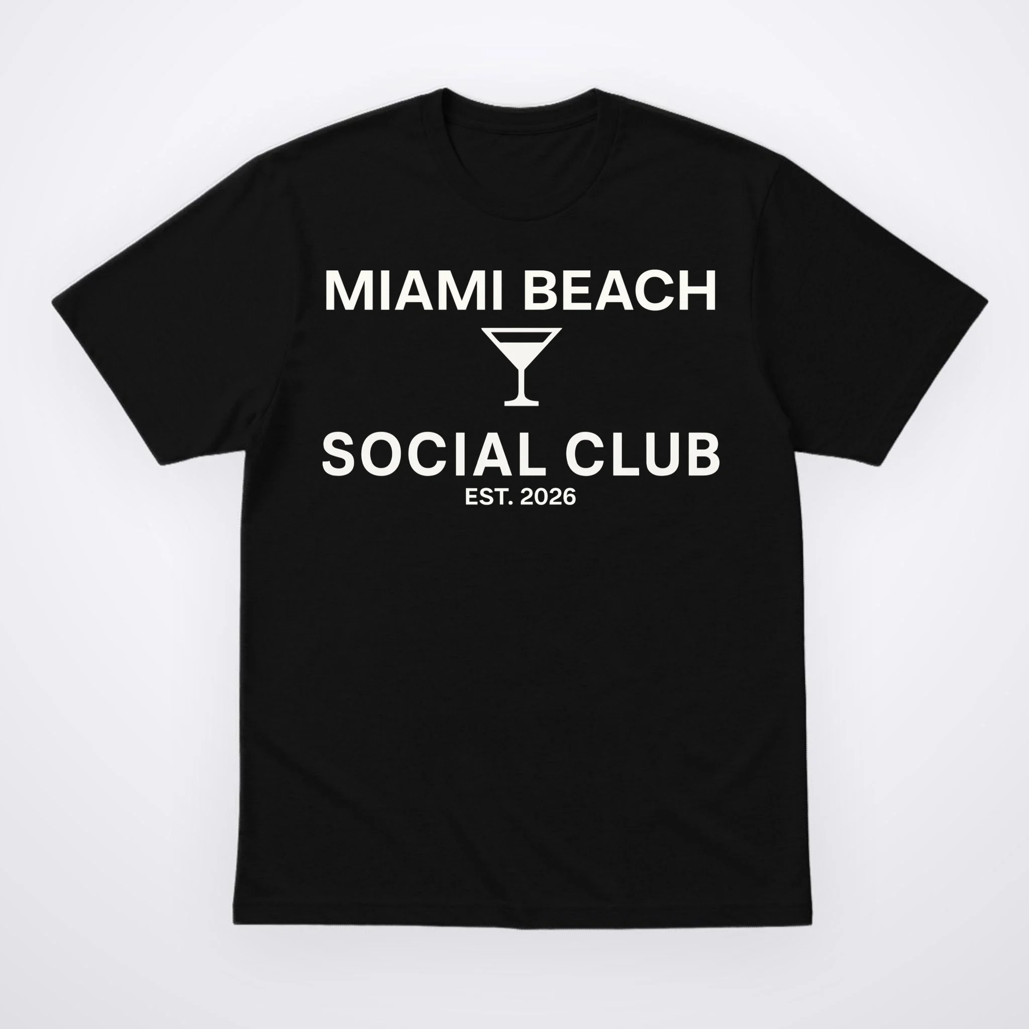 Custom Place Social Club Bachelorette Men's T-Shirt - Front