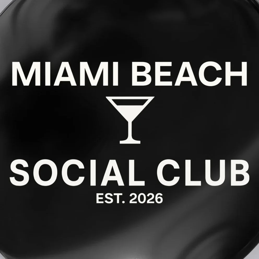 Custom Place Social Club Bachelorette Button - Front - Close-up