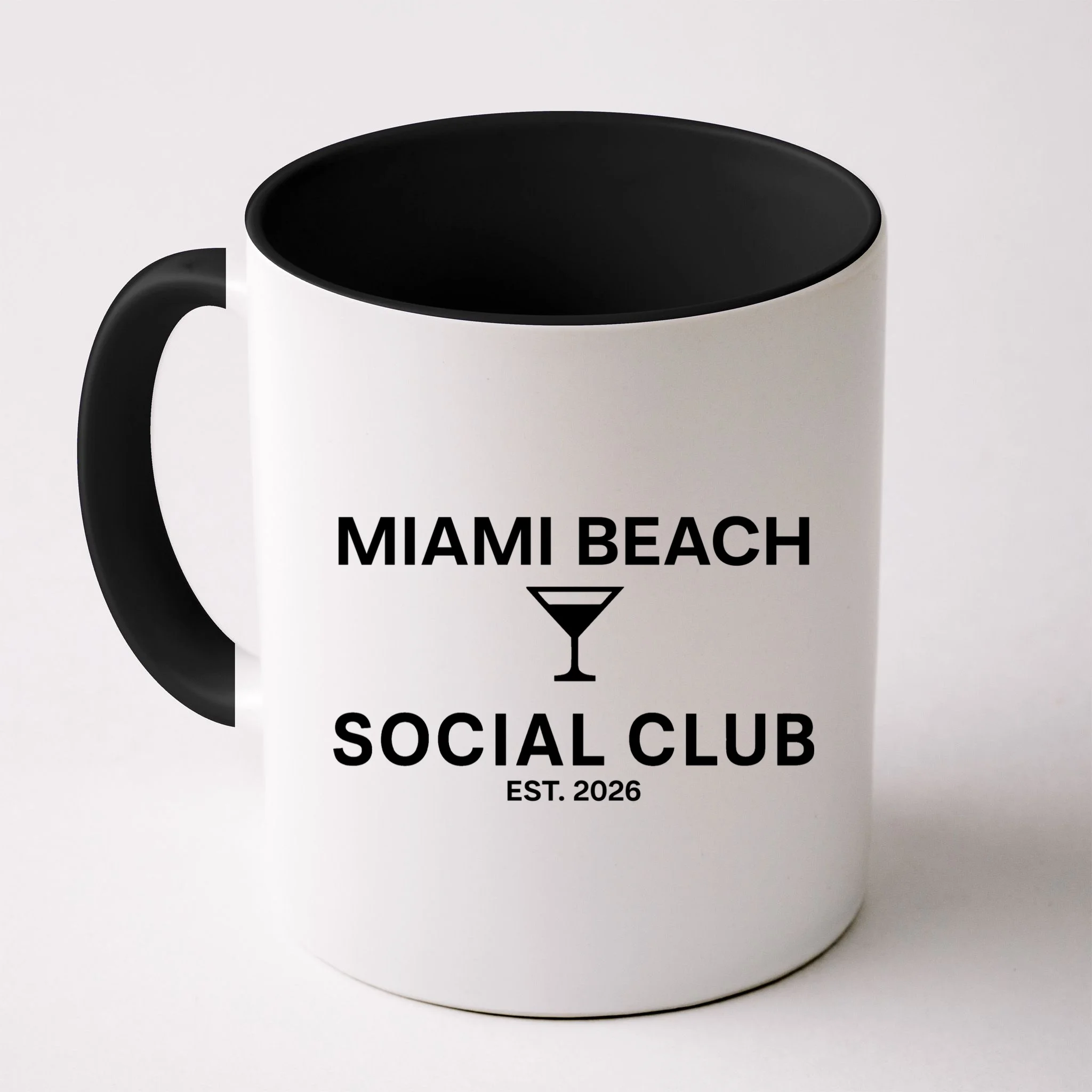 Custom Place Social Club Bachelorette Mug - Front