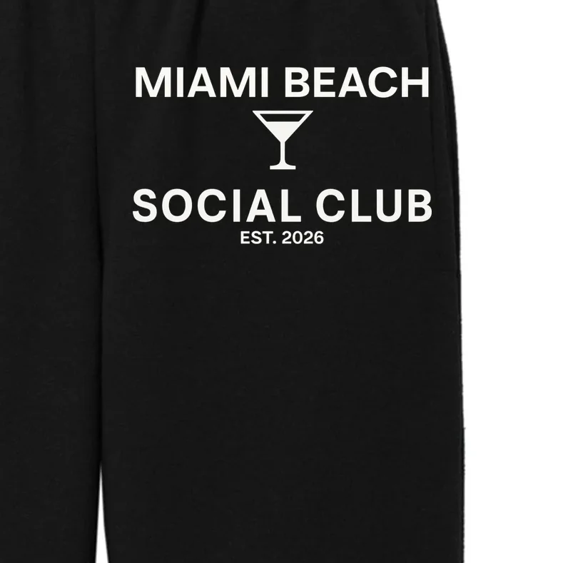 Custom Place Social Club Bachelorette Kids Fleece Sweatpants - Front - Close-up