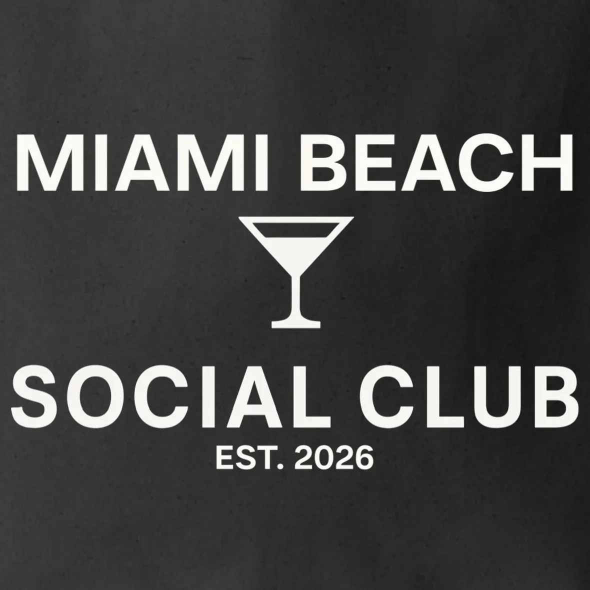 Custom Place Social Club Bachelorette Tote Bag - Front - Close-up
