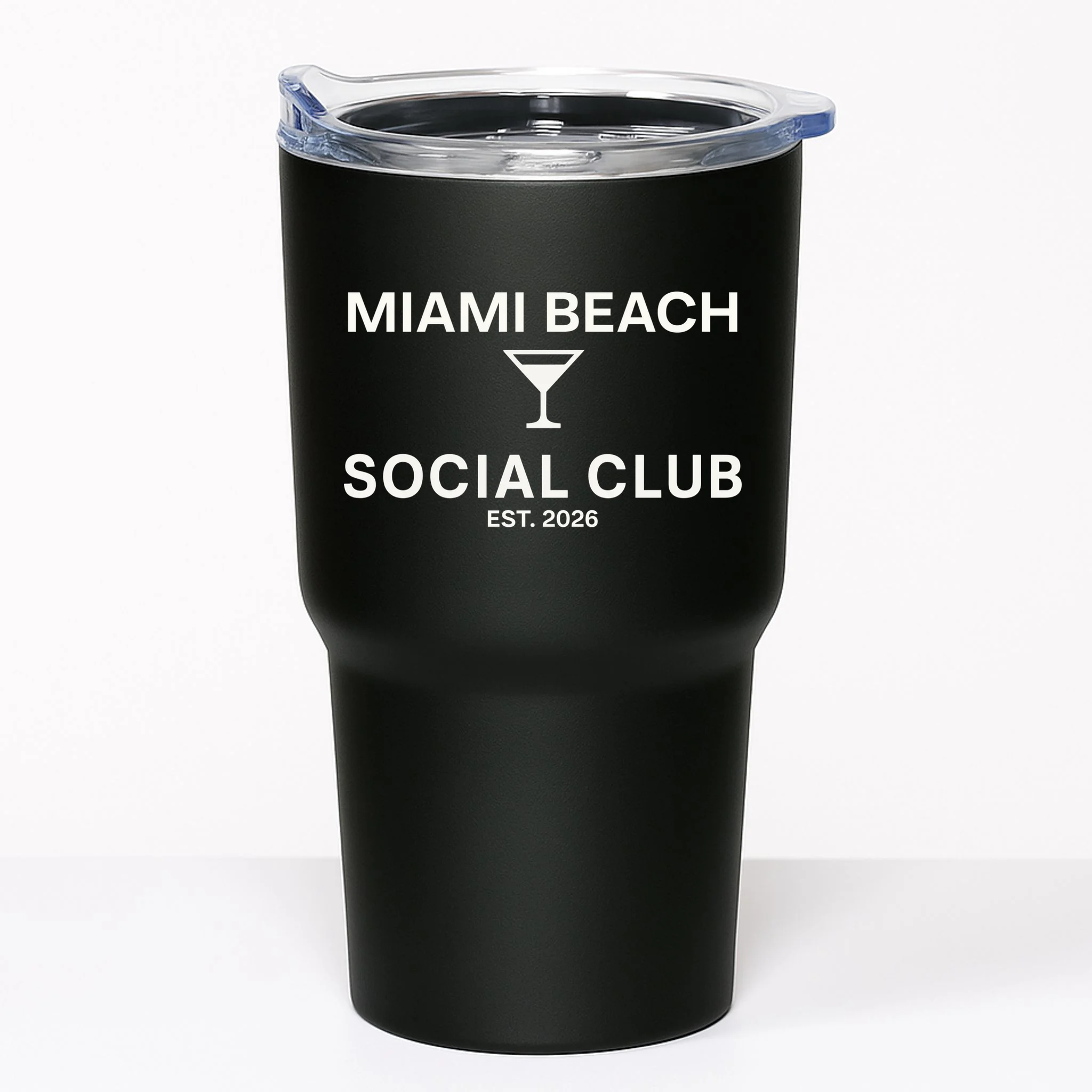 Custom Place Social Club Bachelorette 20oz Tumbler - Front