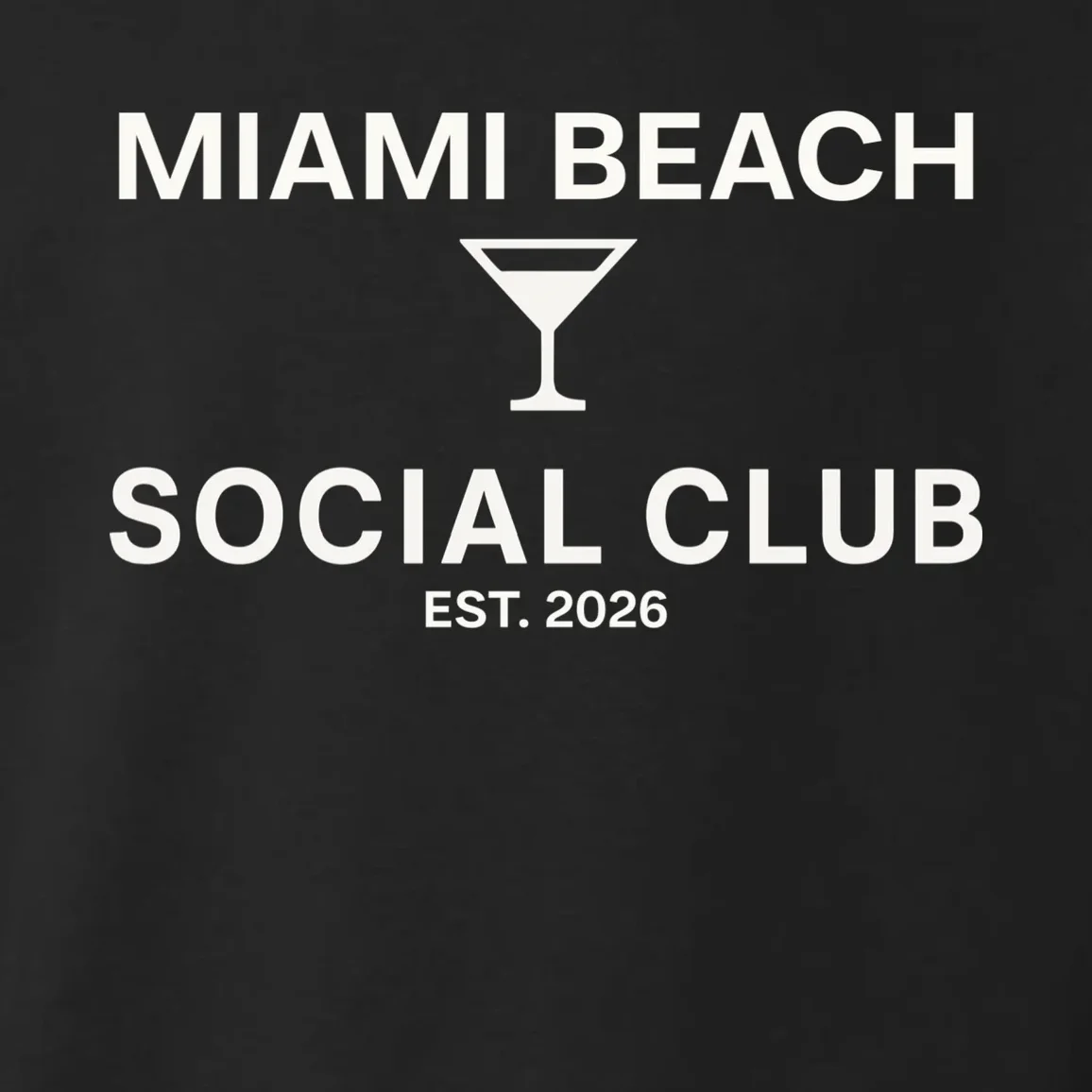 Custom Place Social Club Bachelorette Toddler Hoodie - Front - Close-up
