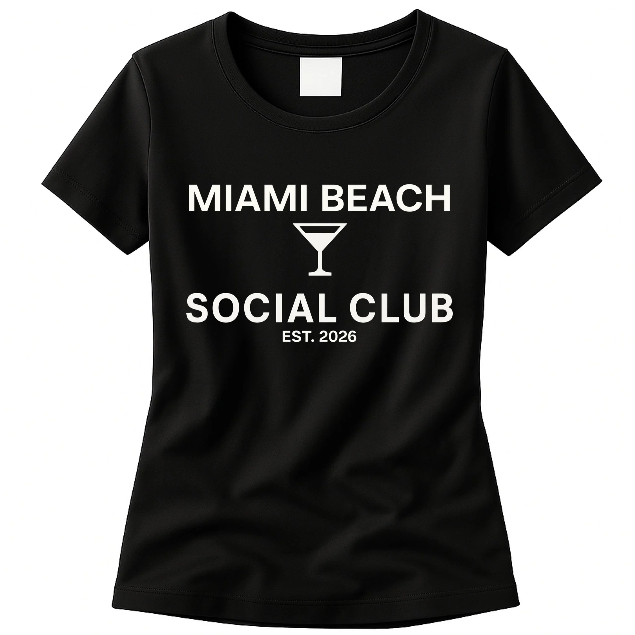 Custom Place Social Club Bachelorette Women's T-Shirt - Front
