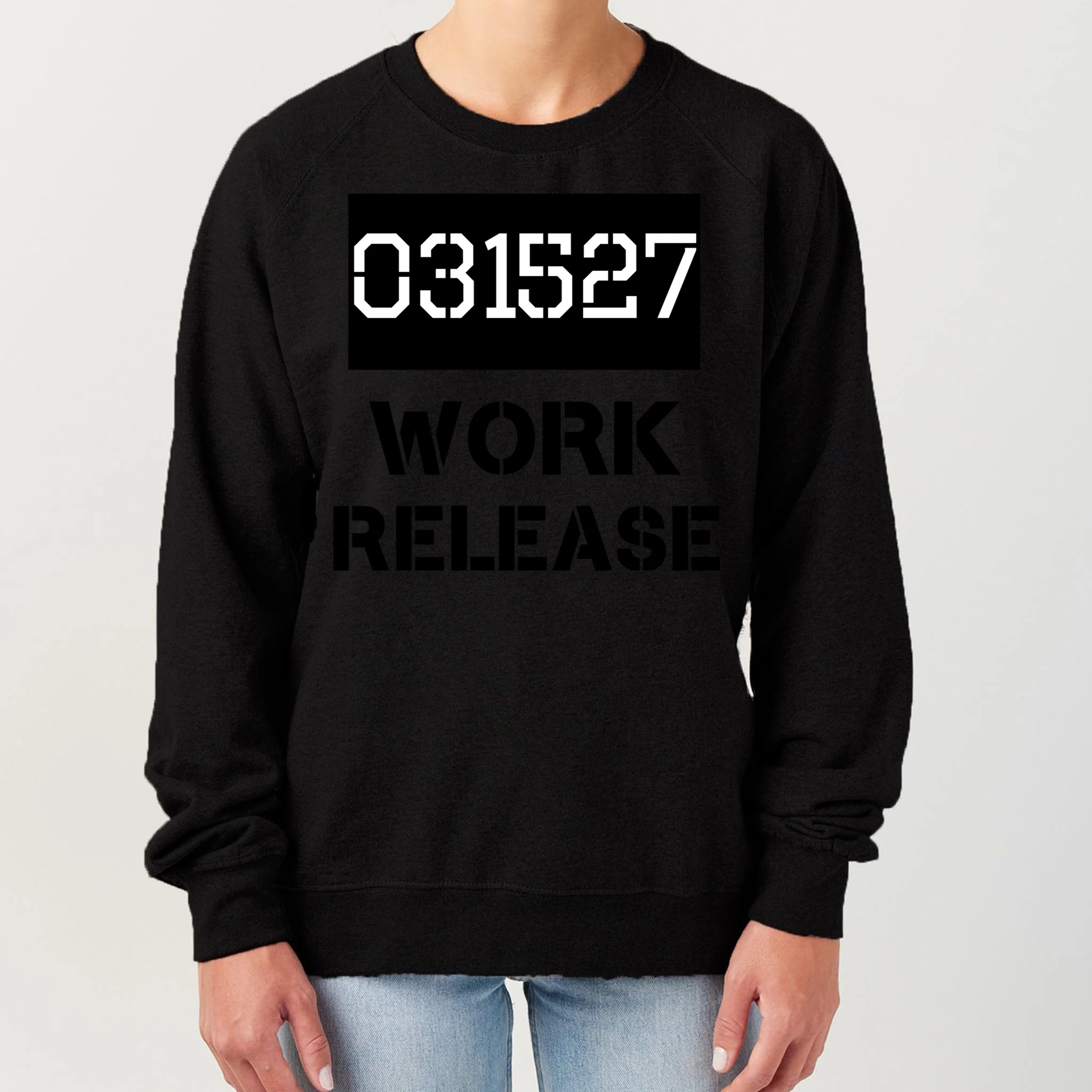Custom Retirement Date Prisoner Work Release Jail Personalized Women's Sweatshirt - Front
