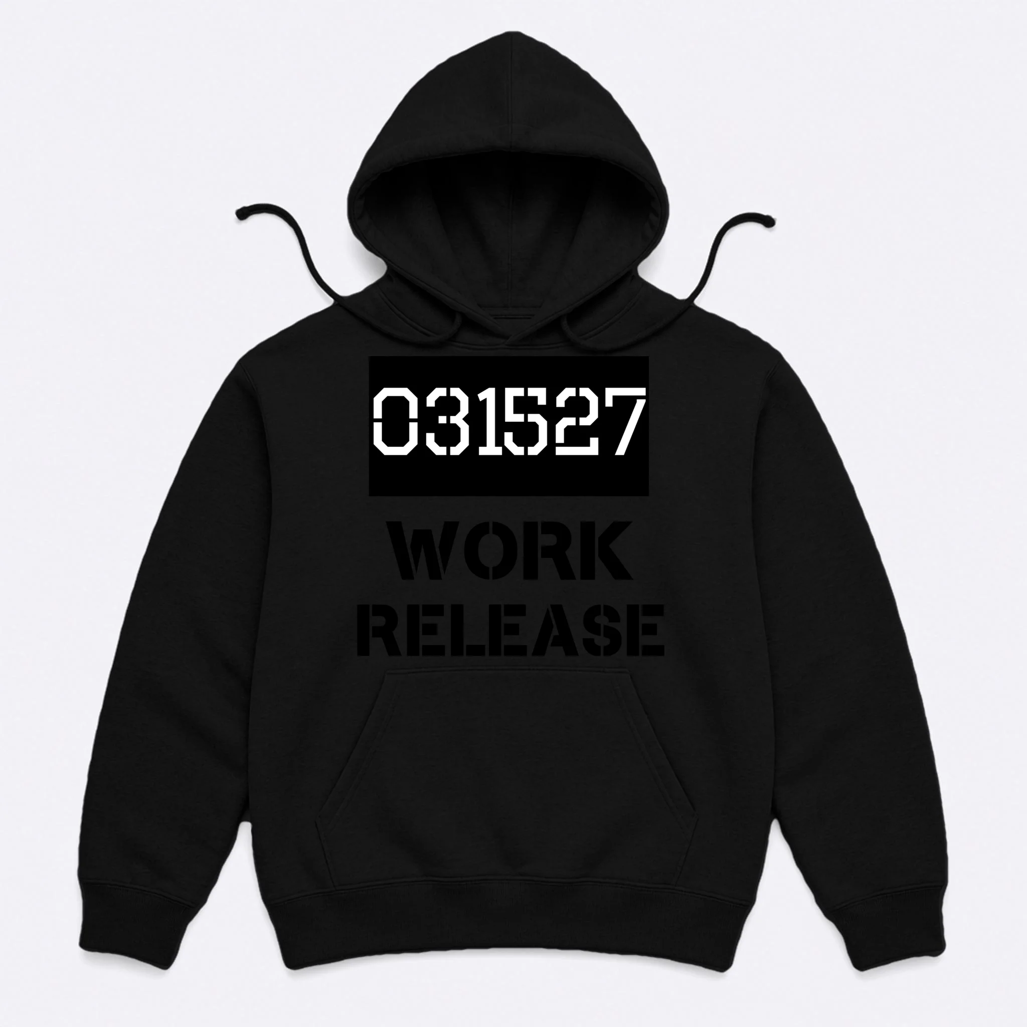 Custom Retirement Date Prisoner Work Release Jail Personalized Men's Hoodie - Front