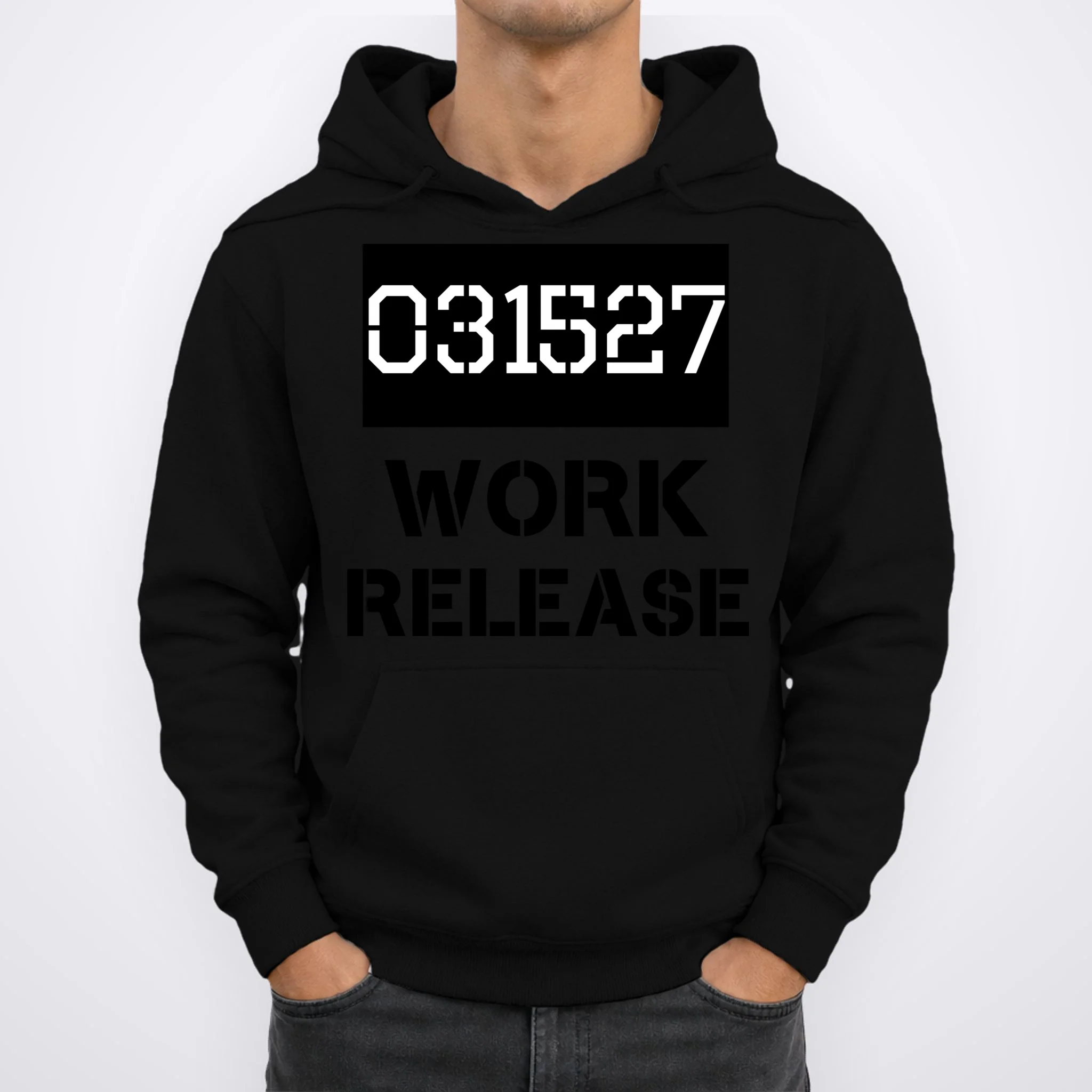 Custom Retirement Date Prisoner Work Release Jail Personalized Men's Hoodie - Front 1