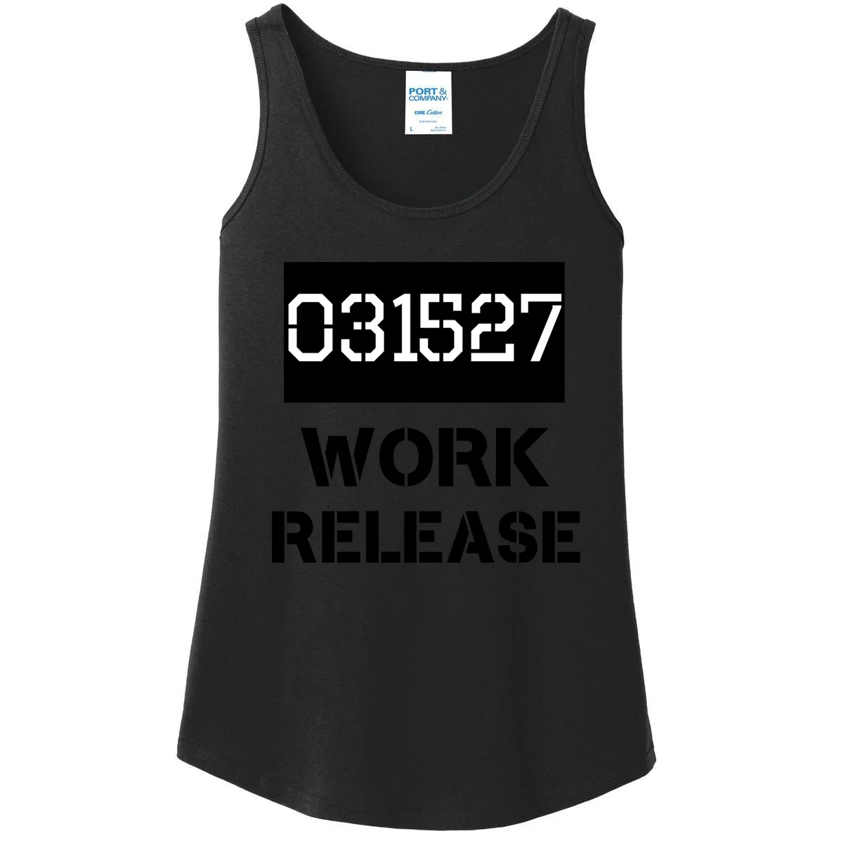 Custom Retirement Date Prisoner Work Release Jail Personalized Women's Tank Top - Front