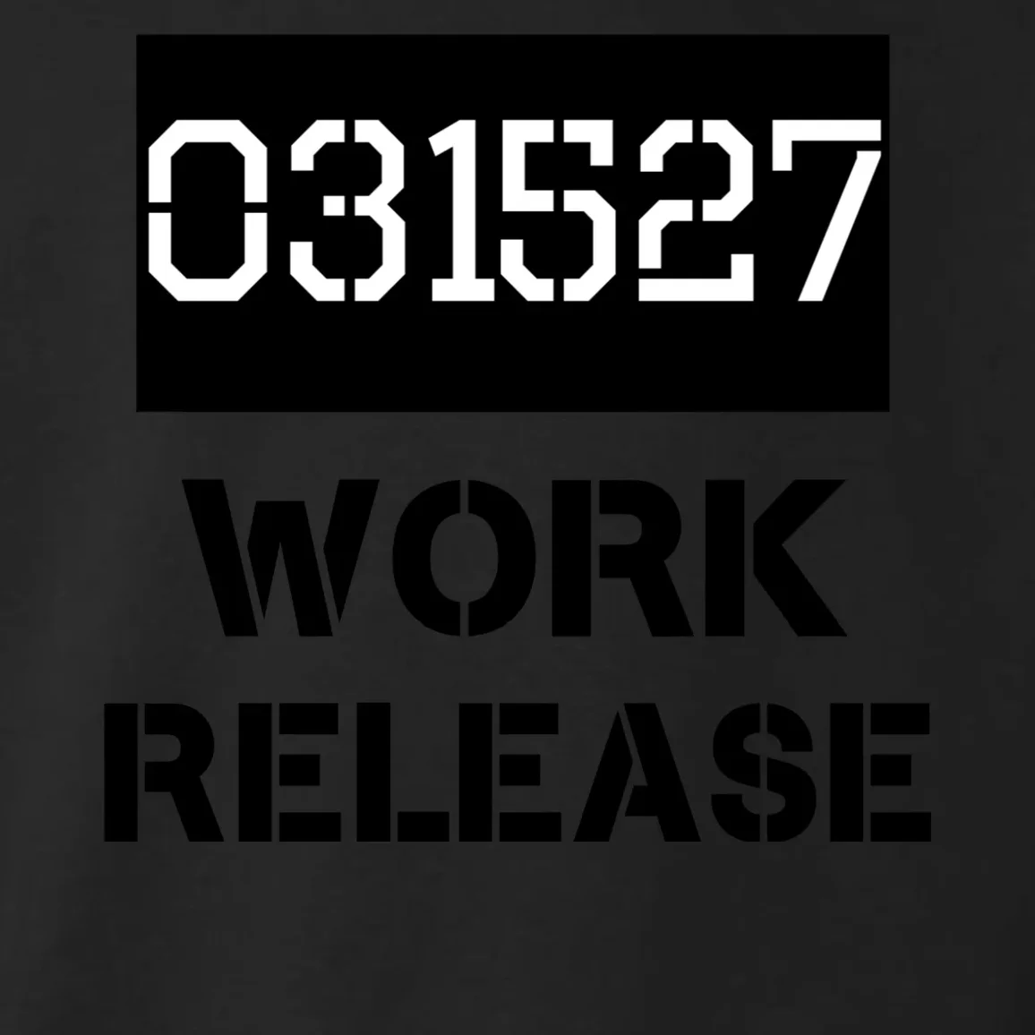 Custom Retirement Date Prisoner Work Release Jail Personalized Toddler Hoodie - Front - Close-up