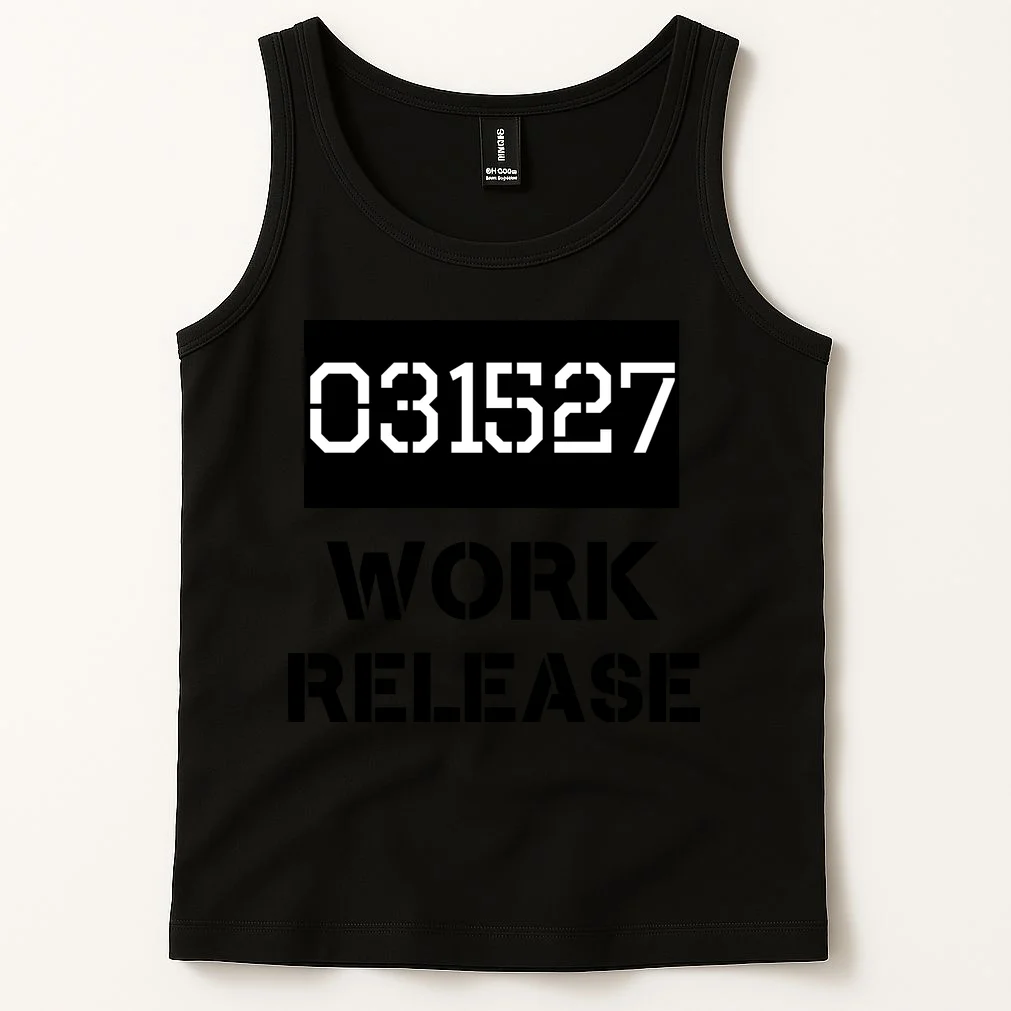 Custom Retirement Date Prisoner Work Release Jail Personalized Tank Top - Front 1